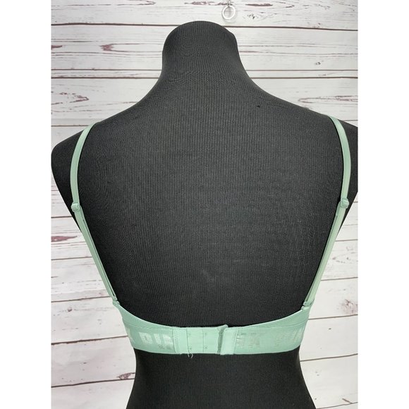 PINK by Victoria's Secret Mint Green Wear Everywhere Wireless Push-Up Bra Size 3 - Picture 2 of 7